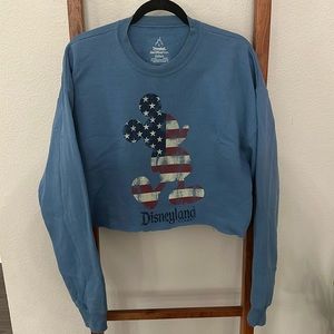 Disneyland Cropped sweatshirt